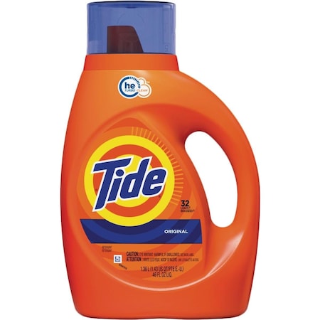 Tide 46 Oz. 32 Load HE Liquid Laundry Detergent 3700040212